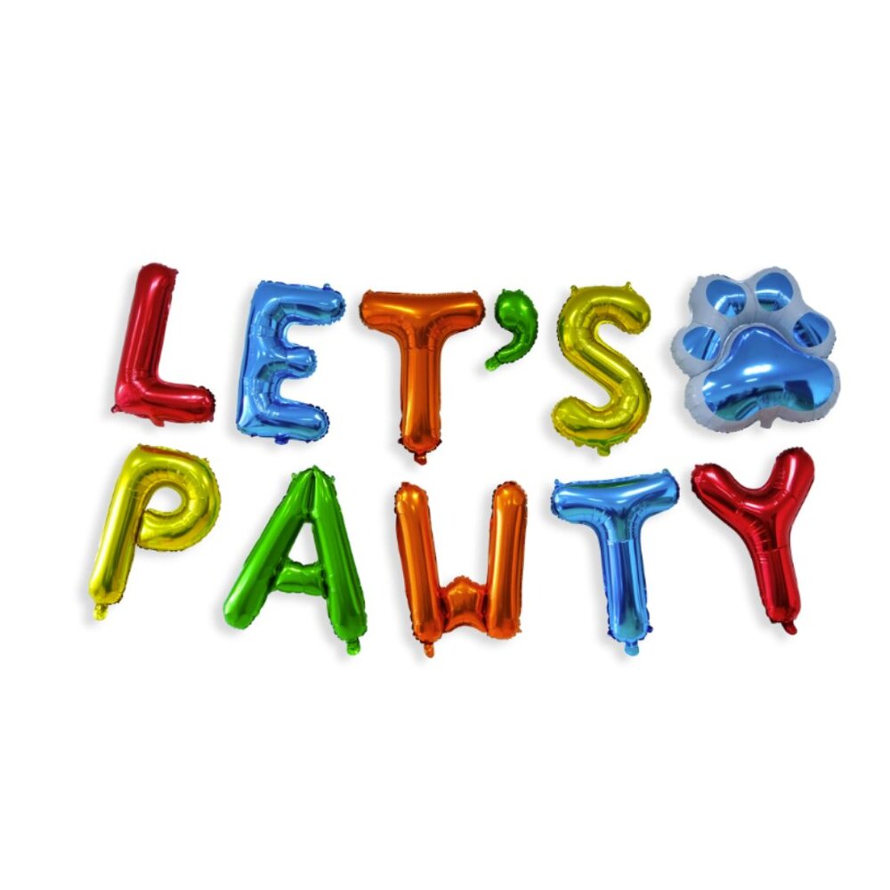 Way To Celebrate Rainbow Foil Congrats Air Filled Balloon Banner Kit